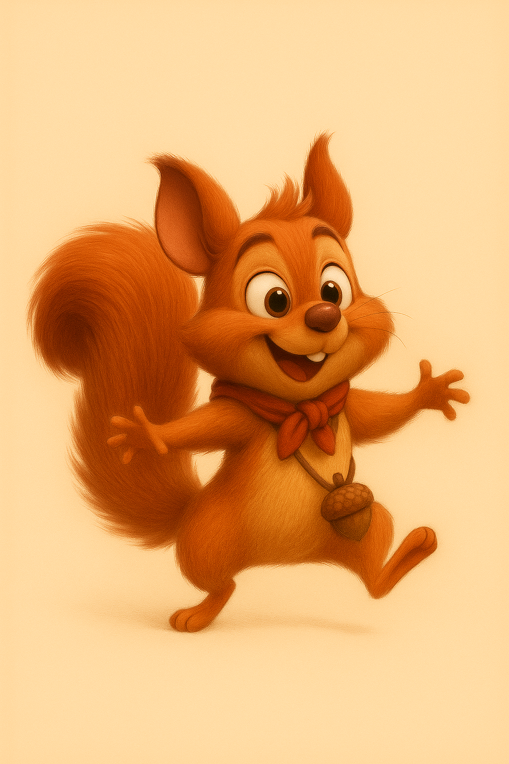 Squirrel das Eichhörnchen